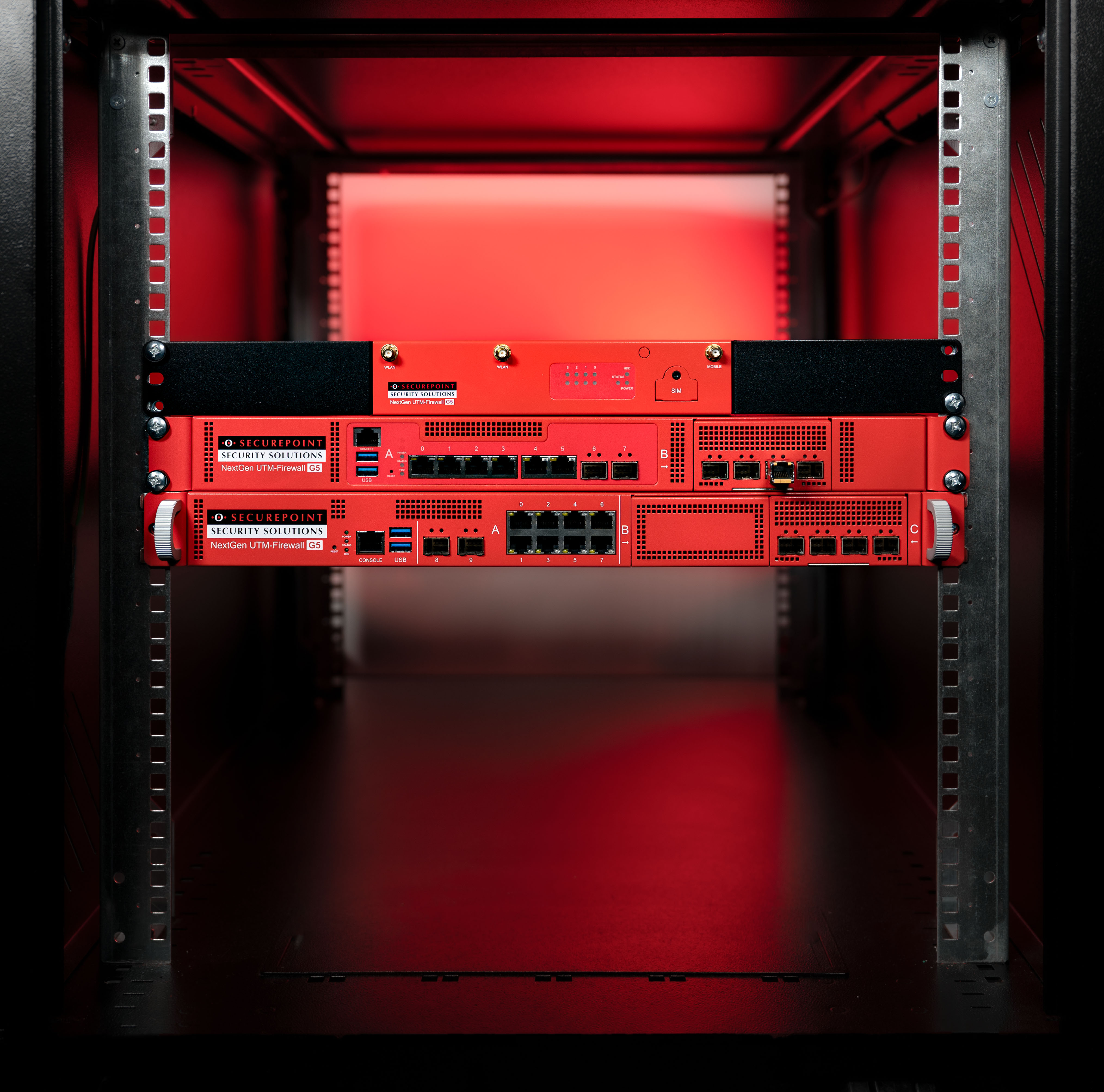 Securepoint NextGen UTM-Firewall G5 – Rack-Einbau